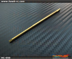 Hawk Creation Titanium Coating Harden 2.5mm Hex Driver Shaft